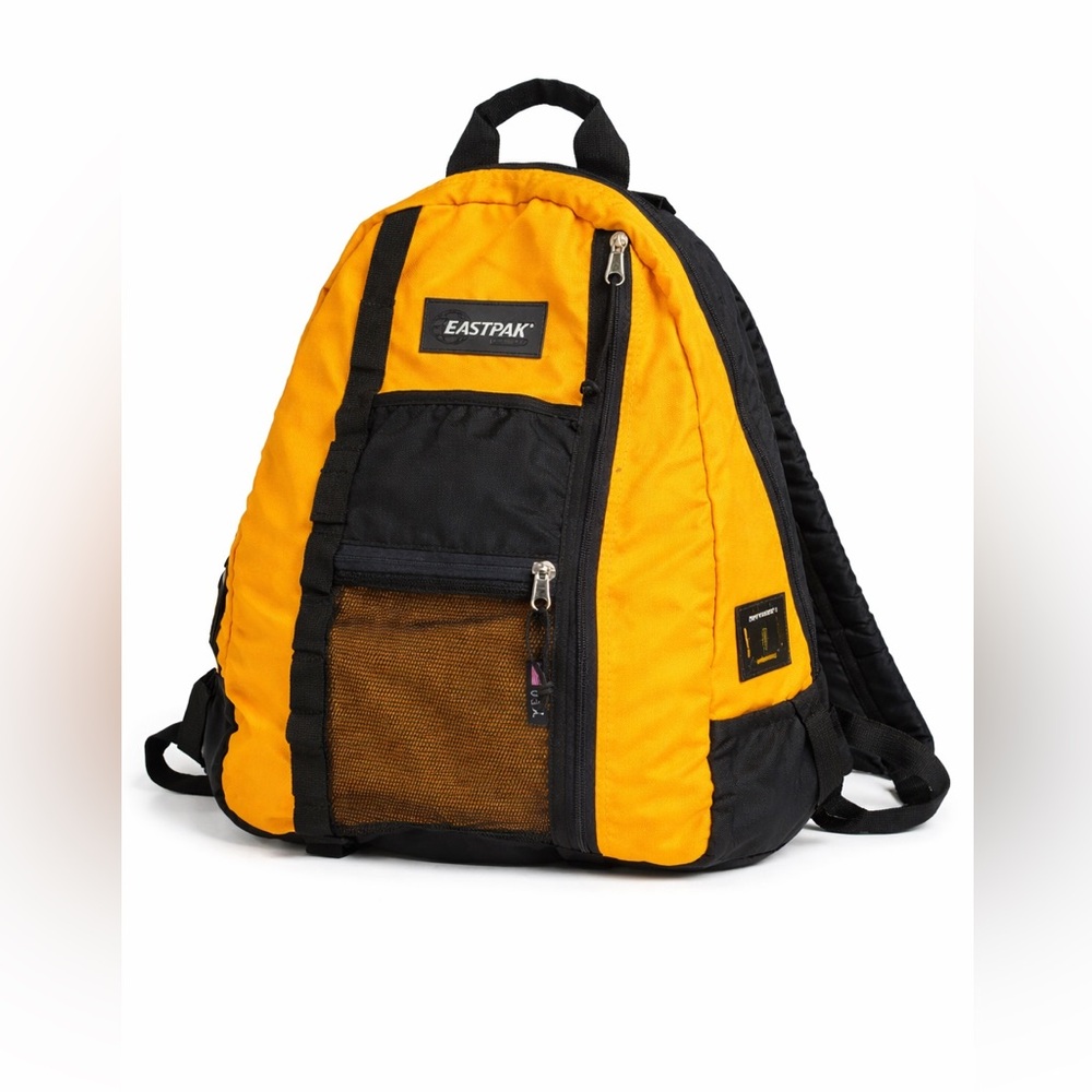 Eastpak Yellow Black Utility Backpack Travel Hiking School Bag Unisex USA